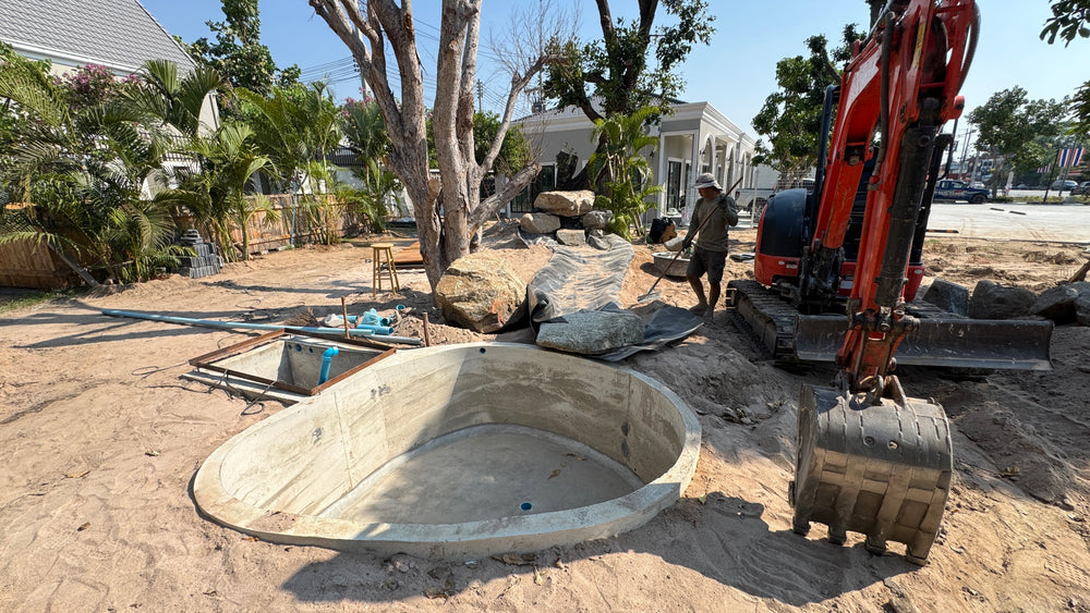 Les travaux du sanctuaire