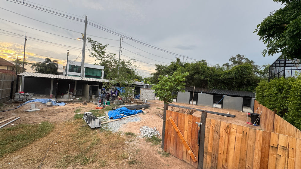 Aménagement du Refuge pendant les travaux